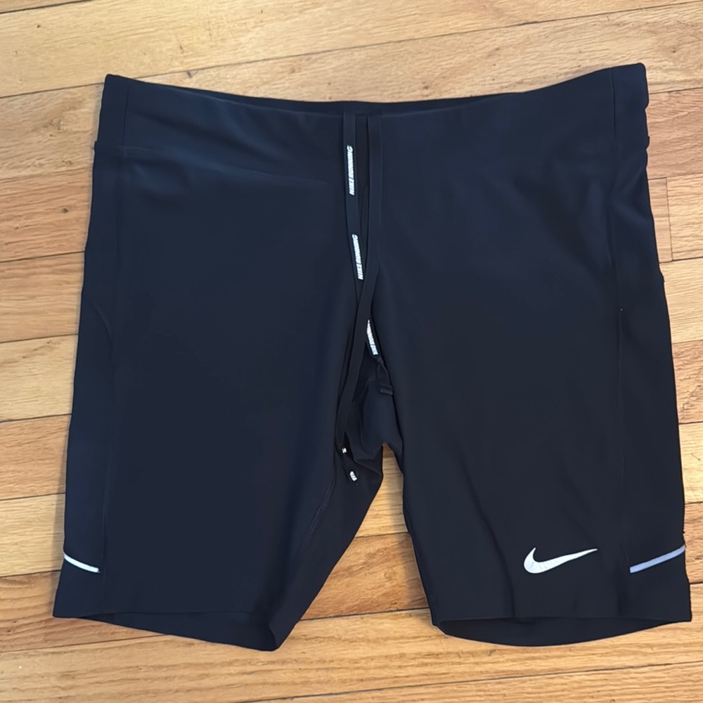 Nike Black Compression Running Tights